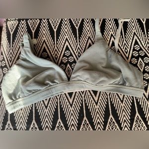 {SOLD} Skims Cotton Jersey Bralette Sz Small Sage Green